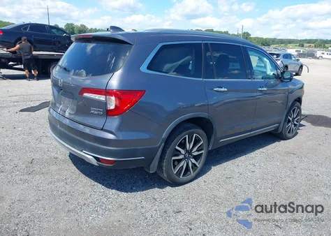 2019 Honda Pilot Touring from USA, damaged, VIN 5FNYF6H98KB075024